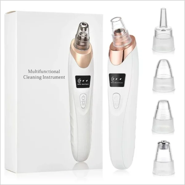 5 in 1 Electric Blackhead Acne Oil Remover Vacuum Suction Face Pore Cleaner Machine